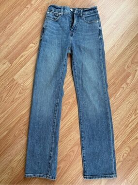 Women’s Madewell Medium Blue Straight Jeans